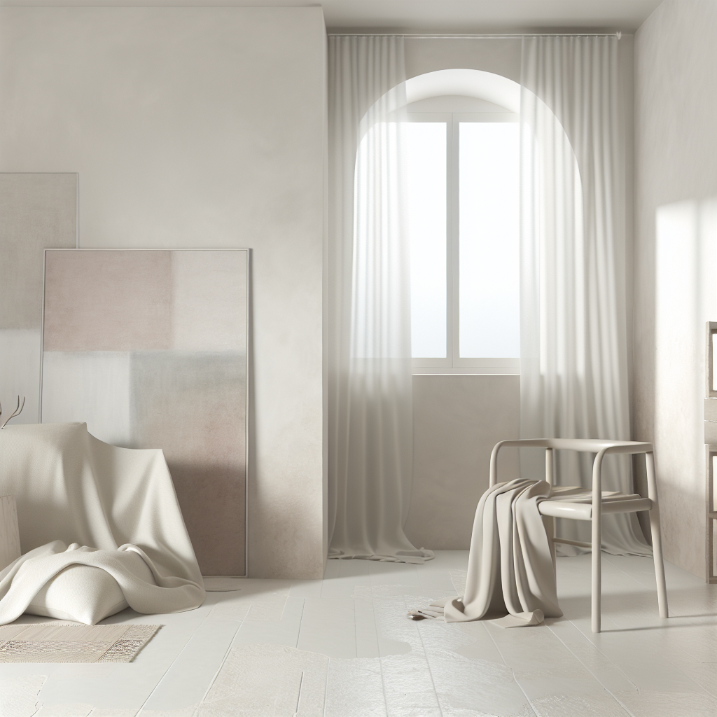 Peaceful quiet corner